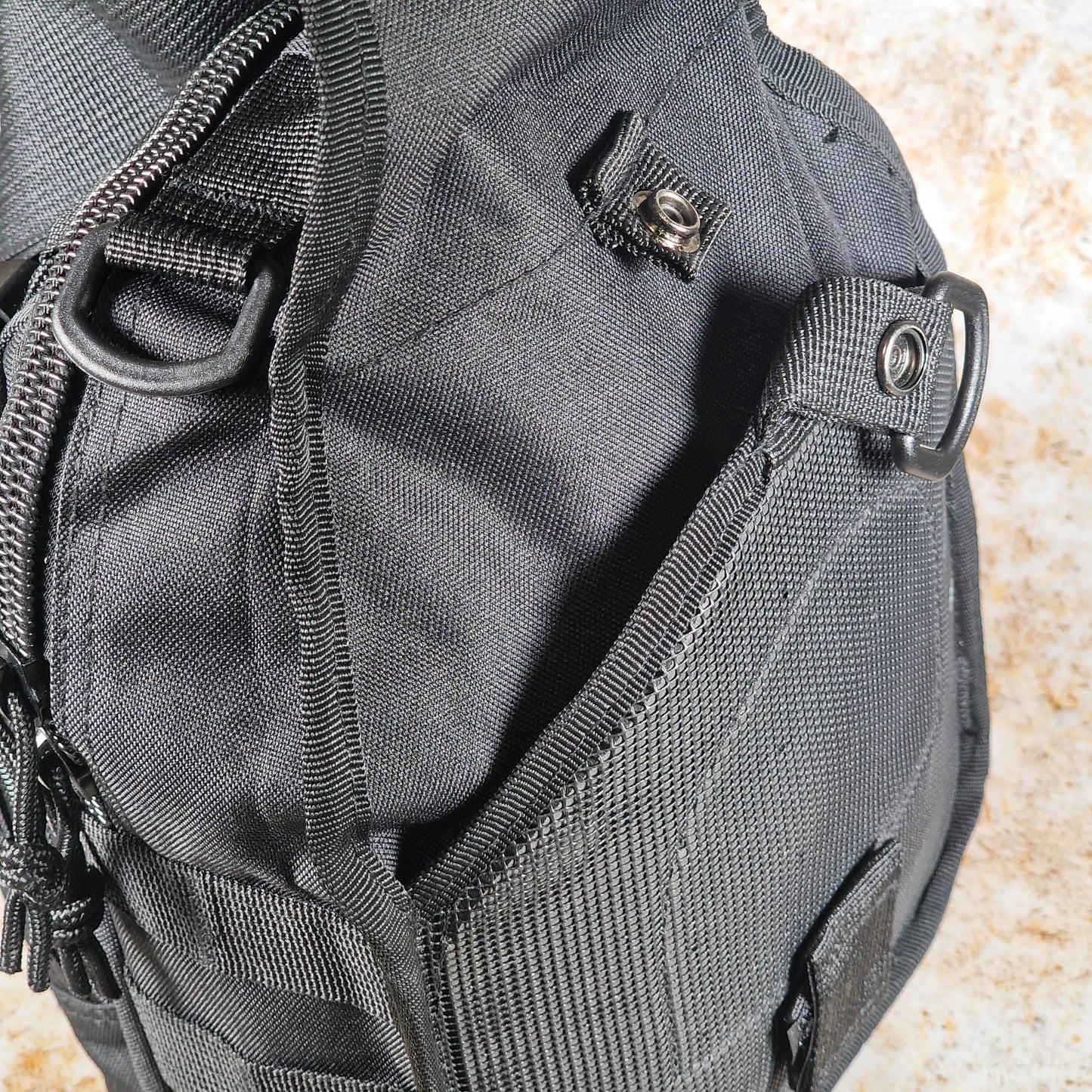 Cult Clothing & Shoes Black Cult Tactical Pack Shoulder Sling Bag Black