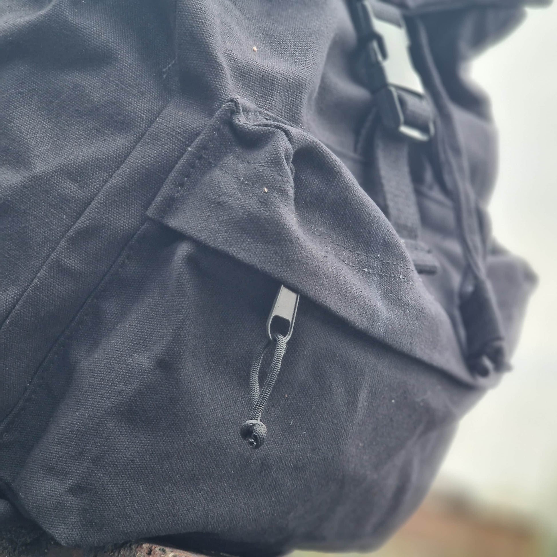 Cult Clothing & Shoes Black Cult Thick Logo Stash Backpack Black