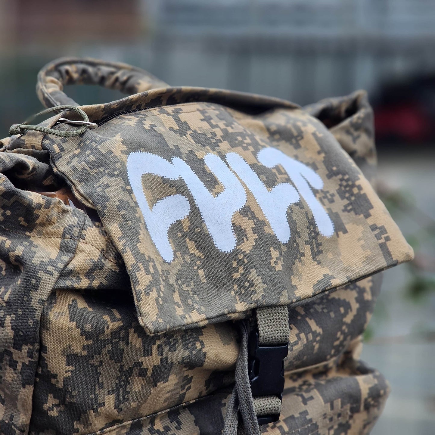 Cult Clothing & Shoes Digital Camo Cult Thick Logo Stash Backpack Digital Camo