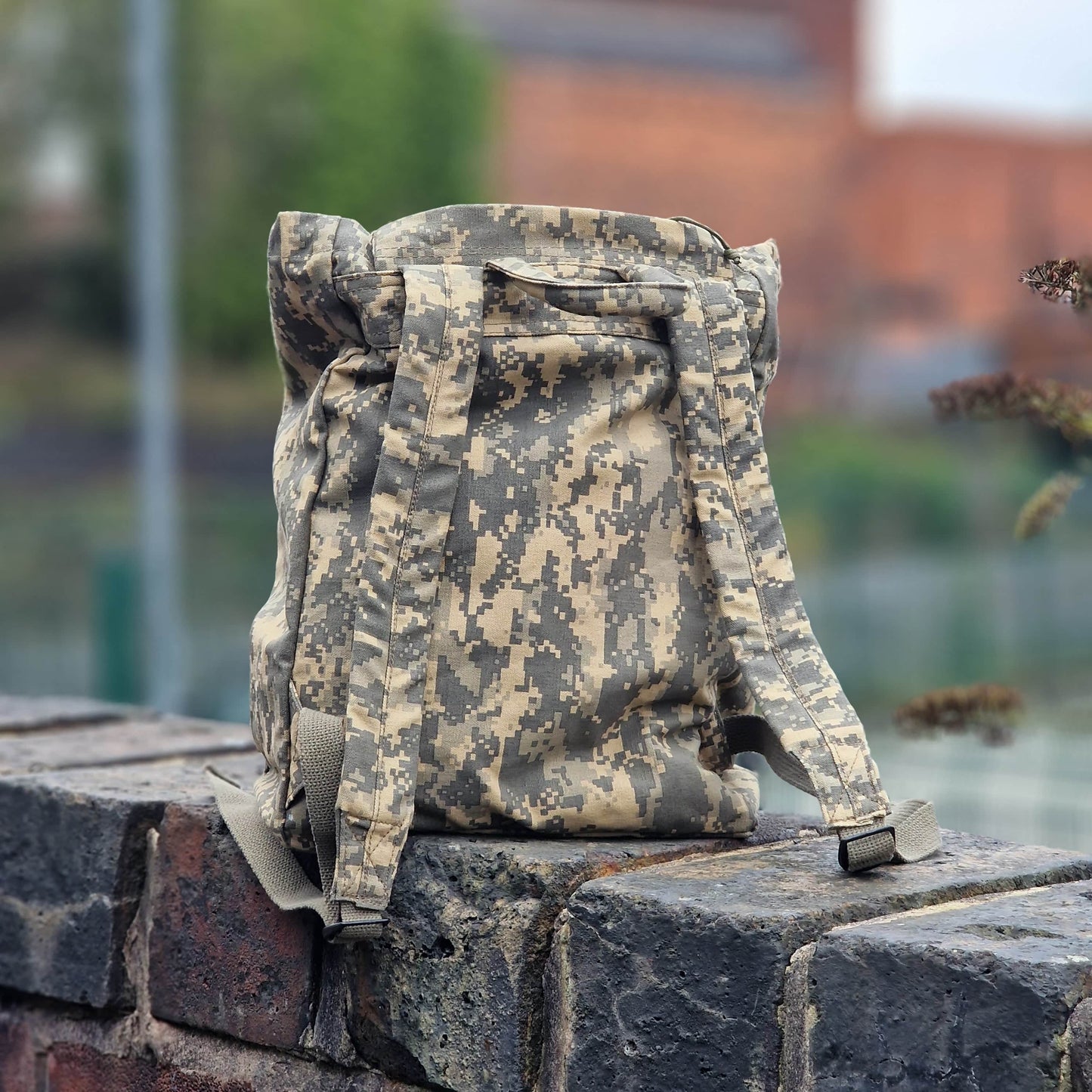 Cult Clothing & Shoes Digital Camo Cult Thick Logo Stash Backpack Digital Camo