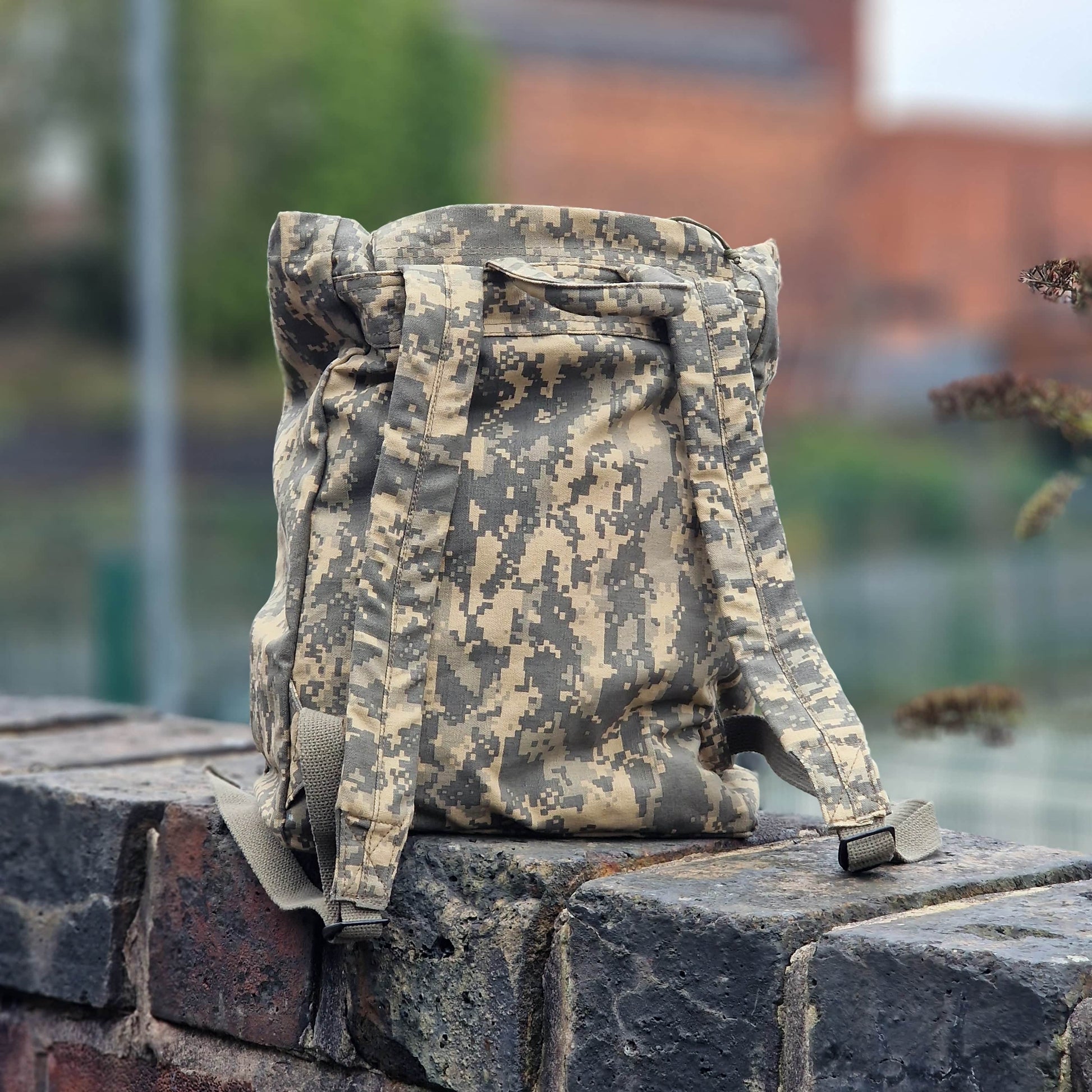 Cult Clothing & Shoes Digital Camo Cult Thick Logo Stash Backpack Digital Camo