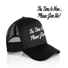 Cult Clothing & Shoes Black Cult Time Is Now Trucker Cap