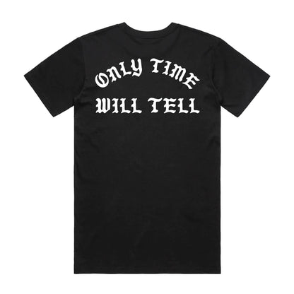 Cult Clothing & Shoes Cult Time Will Tell T-shirt Black