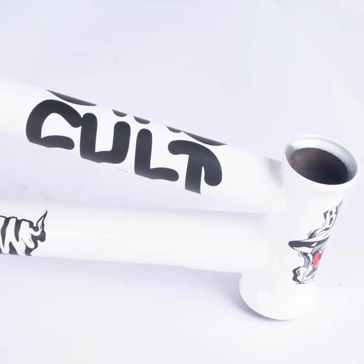 Cult BMX Racing White / 22 Cult Vick Behm 24 Inch BMX Race Frame White