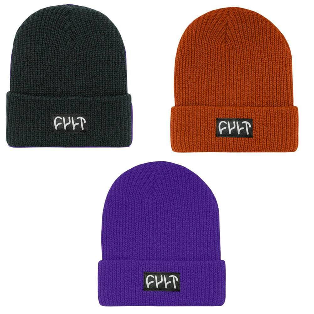 Cult Clothing & Shoes Cult Witness Ribbed Beanie