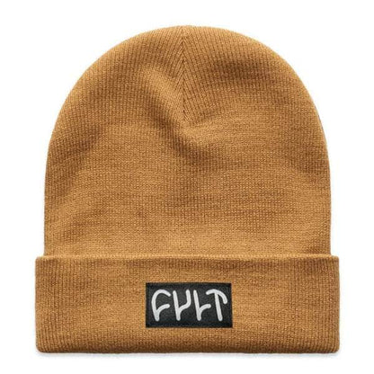 Cult Clothing & Shoes Camel Cult Witness Tight Knit Beanie