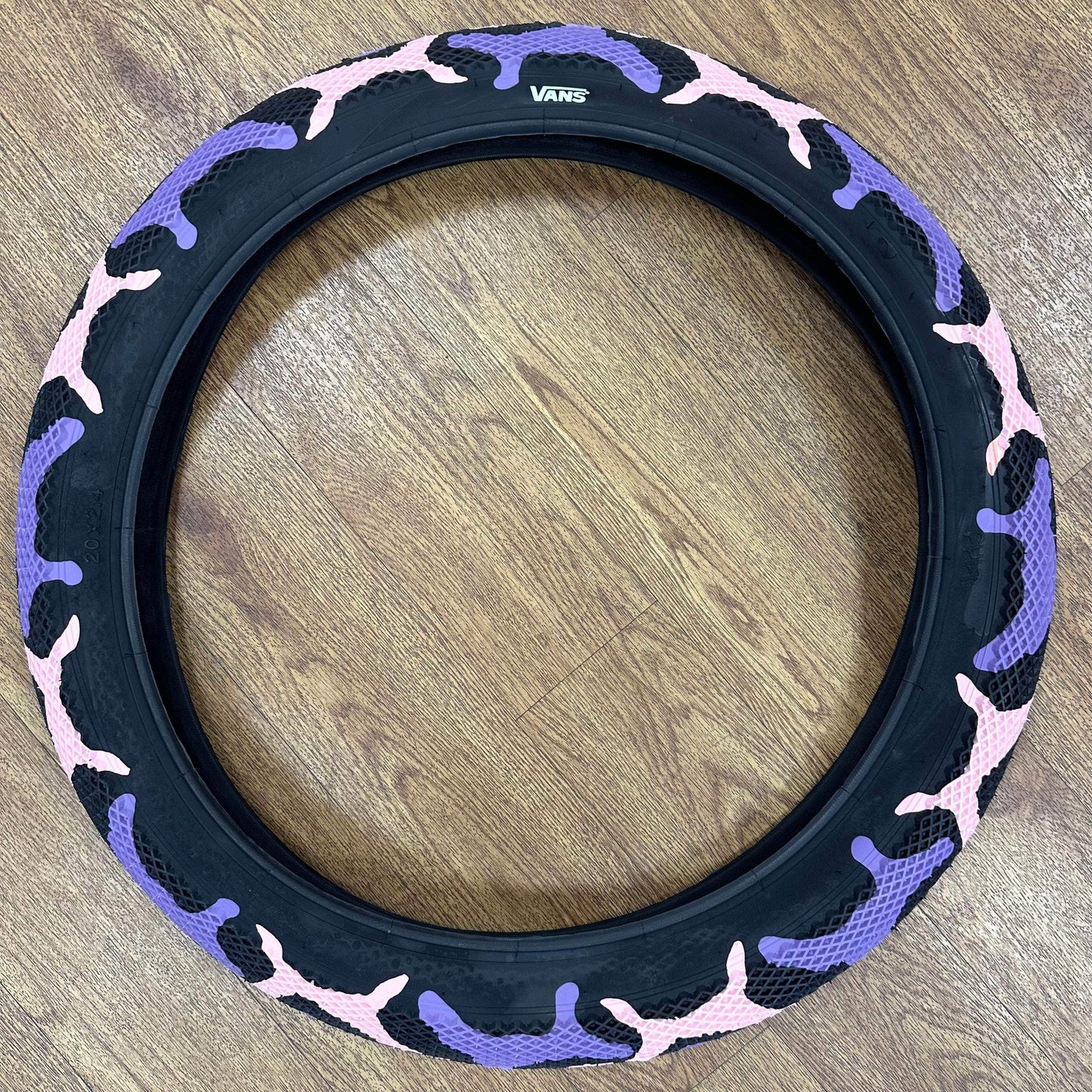 Cult BMX Parts 20 x 2.40 / Purple Camo Cult x Vans 20 inch Tyre Purple Camo