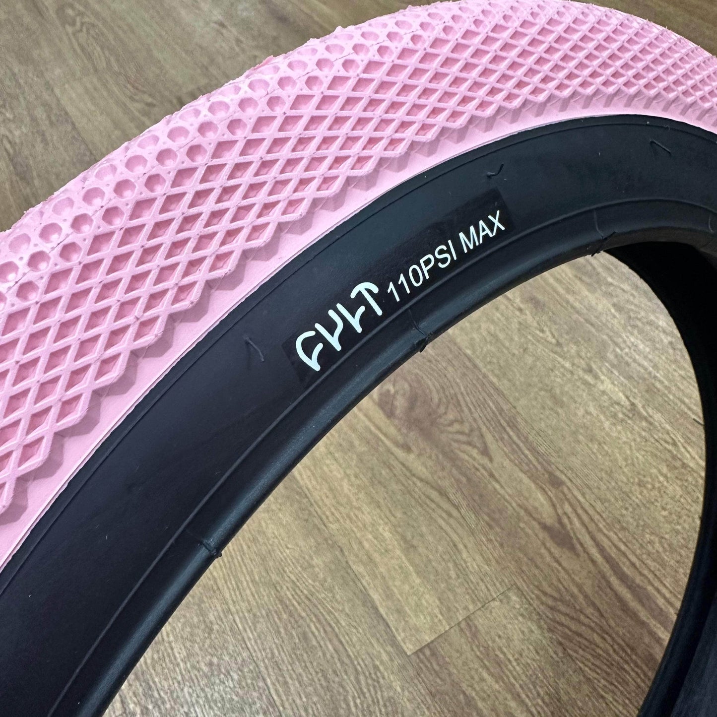 Cult BMX Parts 20 x 2.40 / Rose Pink Cult x Vans 20 Inch Tyre Rose Pink