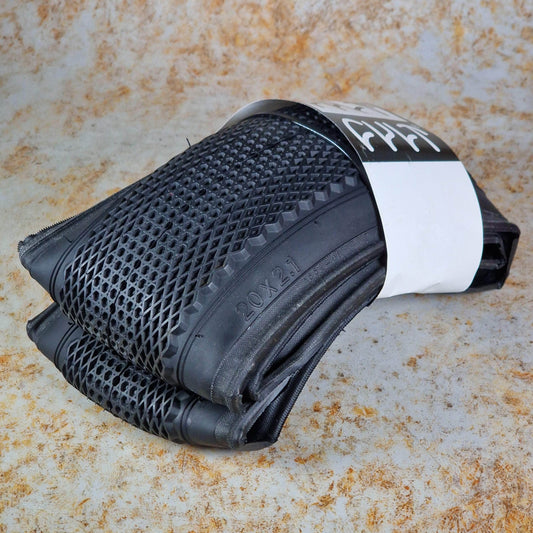 Cult BMX Parts Black / 20 x 2.10 Cult x Vans Folding Tyre Black