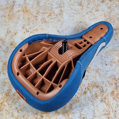 Cult BMX Parts Blue w/ Stripe / Pivotal / Mid Cult x Vans Old School Pro Mid Pivotal Seat Blue Vans Stripe with Gum Base