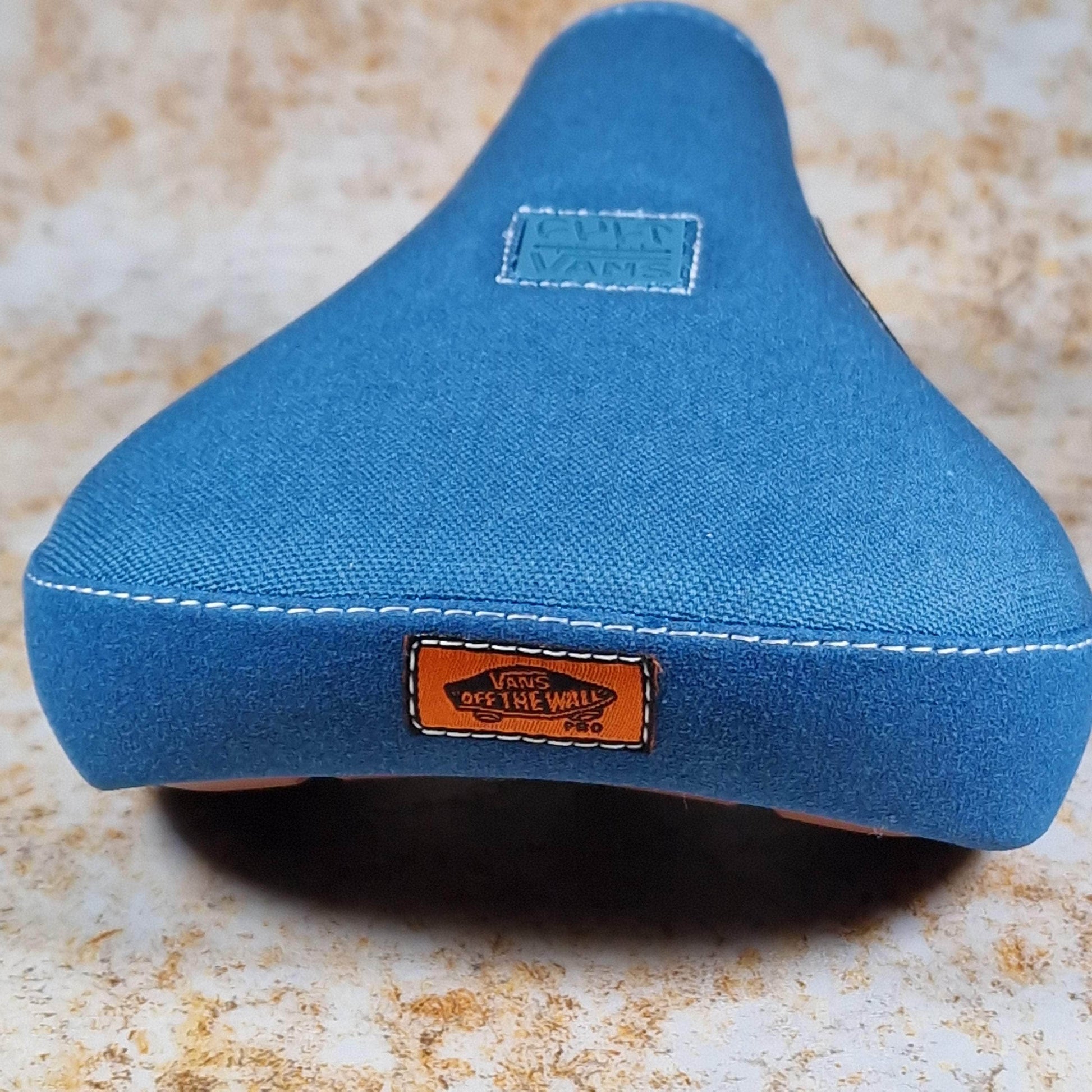 Cult BMX Parts Blue w/ Stripe / Pivotal / Mid Cult x Vans Old School Pro Mid Pivotal Seat Blue Vans Stripe with Gum Base