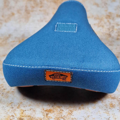 Cult BMX Parts Blue w/ Stripe / Pivotal / Mid Cult x Vans Old School Pro Mid Pivotal Seat Blue Vans Stripe with Gum Base