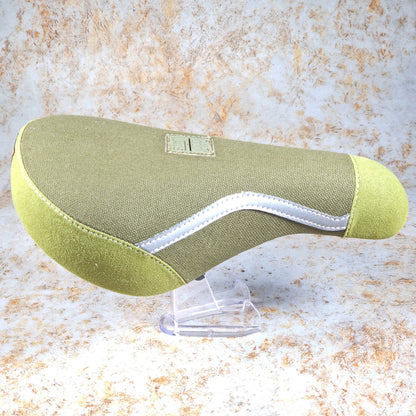 Cult BMX Parts Olive Green / Pivotal / Mid Cult x Vans Old School Pro Mid Pivotal Seat Green Vans Stripe with Gum Base