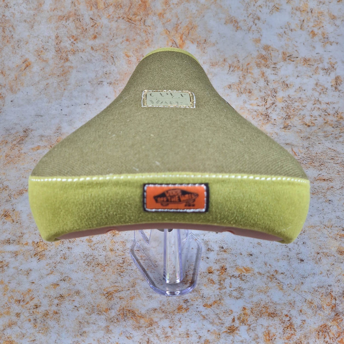 Cult BMX Parts Olive Green / Pivotal / Mid Cult x Vans Old School Pro Mid Pivotal Seat Green Vans Stripe with Gum Base