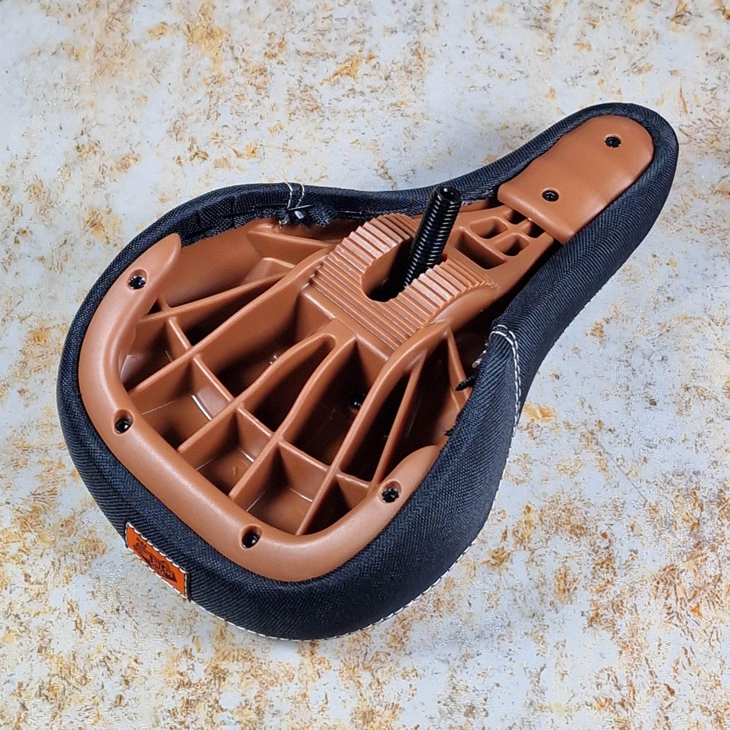 Cult BMX Parts Checkered w/ Gum Base / Pivotal / Fat Cult x Vans Slip On Fat Pivotal Seat with Gum Base