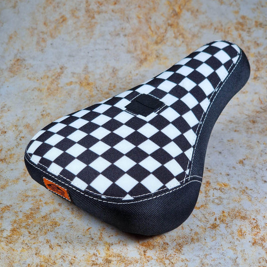 Cult BMX Parts Checkered w/ Gum Base / Pivotal / Fat Cult x Vans Slip On Fat Pivotal Seat with Gum Base