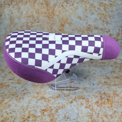 Cult BMX Parts Purple w/ Stripe / Pivotal / Fat Cult x Vans Slip On Purple Fat Pivotal Seat with Gum Base