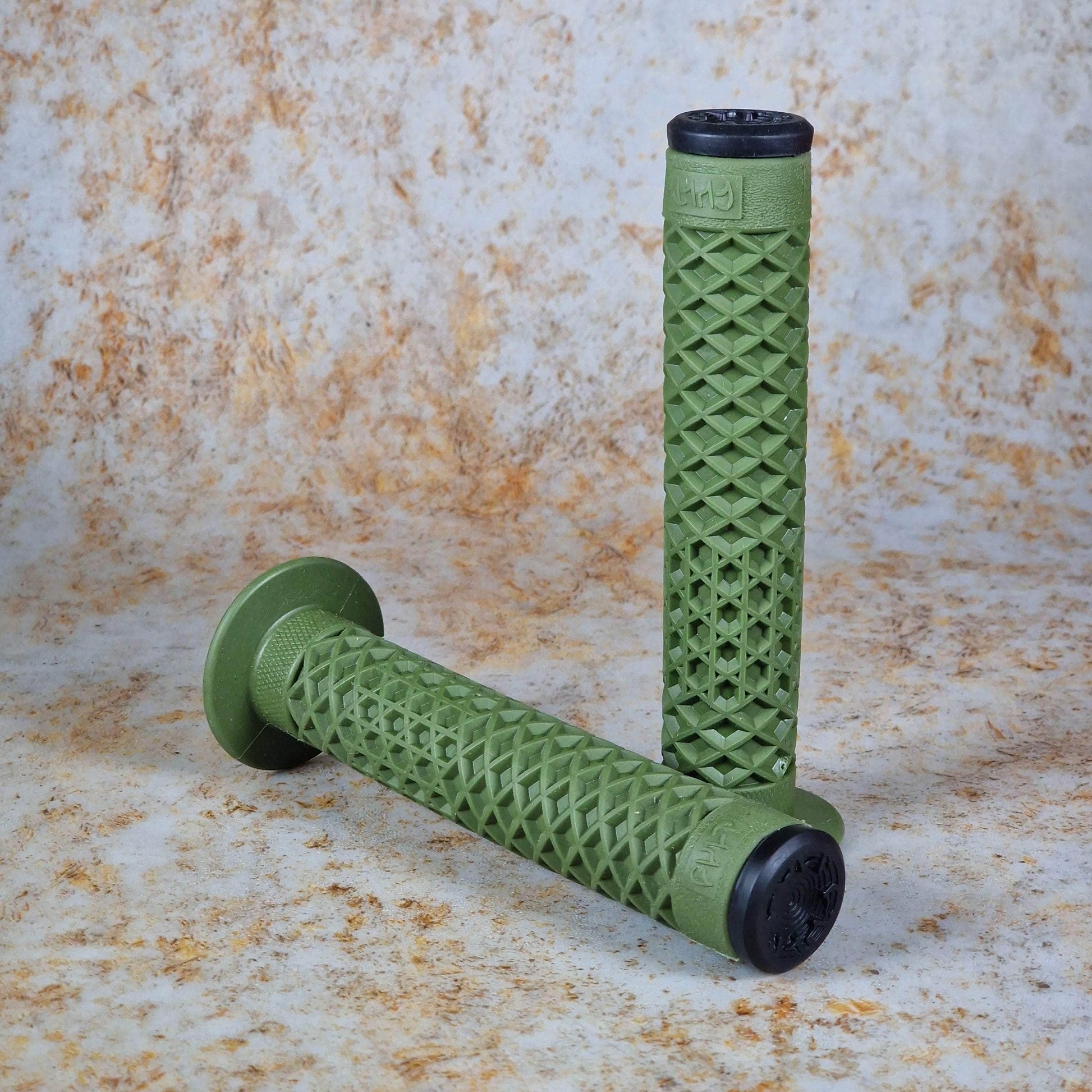 Cult BMX Parts Army Green Cult x Vans Waffle Grips with Flange
