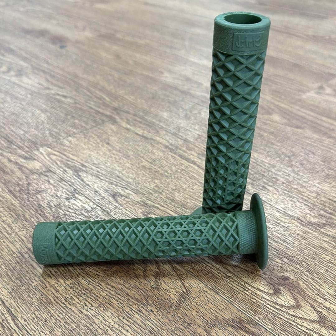 Cult BMX Parts Army Green Cult x Vans Waffle Grips with Flange