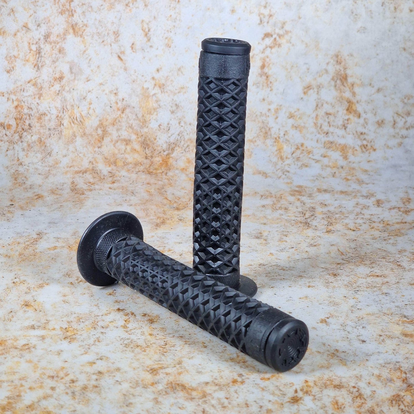 Cult BMX Parts Black Cult x Vans Waffle Grips with Flange