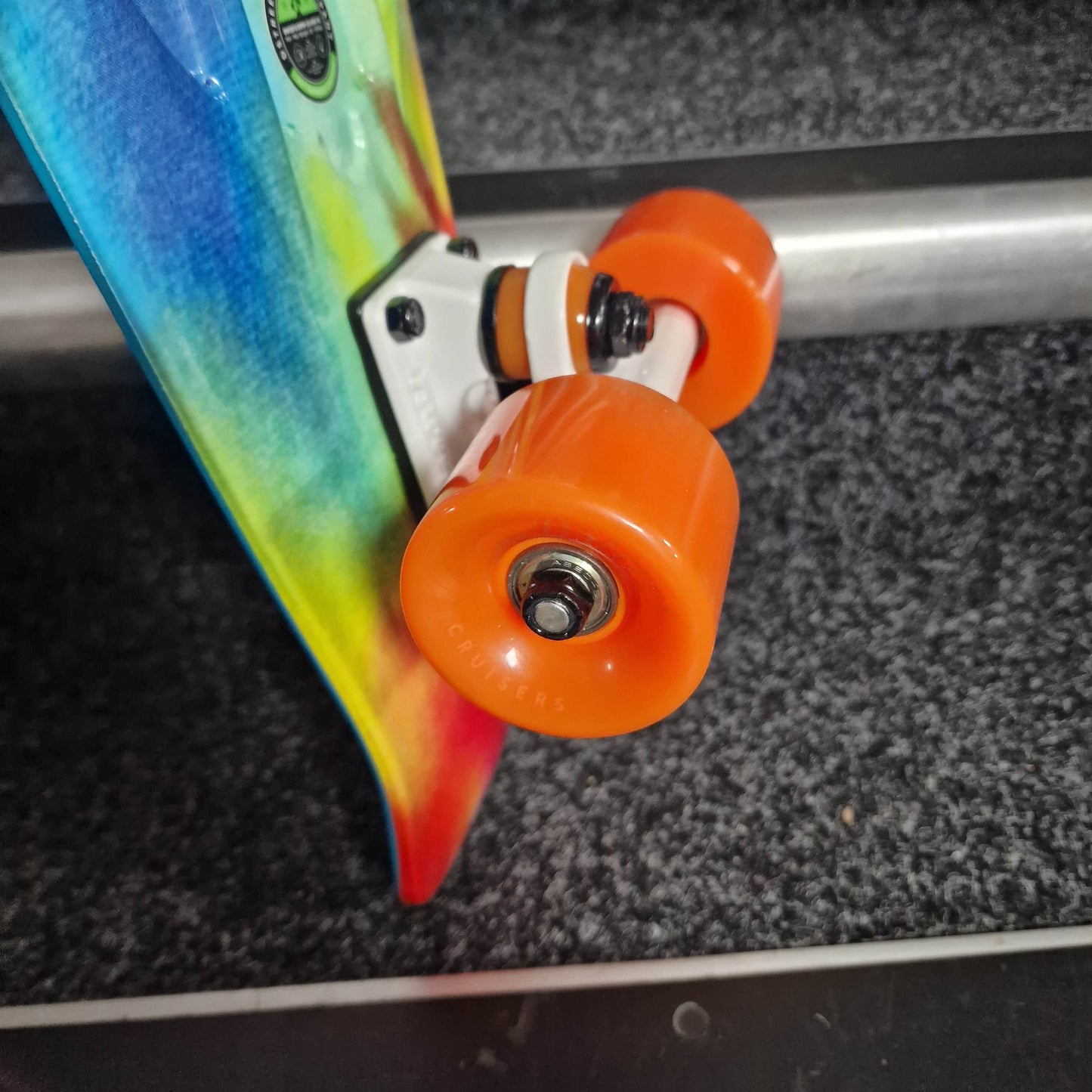 D-Street Skateboards 7.9 D Street Cruiser Tie-Dye 27" Skateboard
