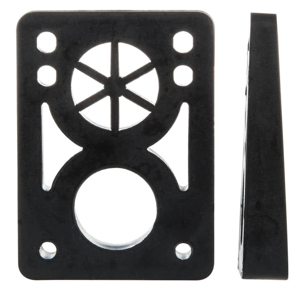 D-Street Skateboards D Street Soft Wedge Skateboard Truck Risers (Pack of 2)