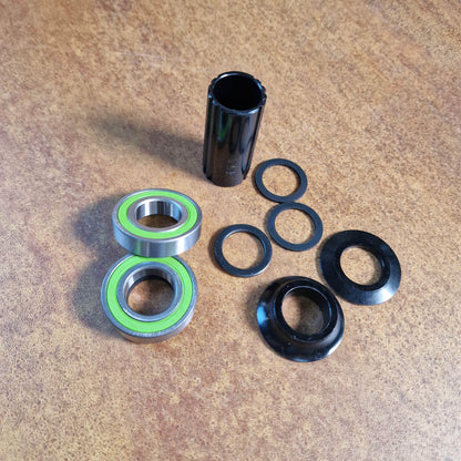 D20 BMX Parts D20 Spanish Bottom Bracket 19mm Black