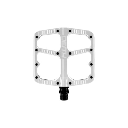 Deity Bikes Silver Deity Flat Trak Pedals