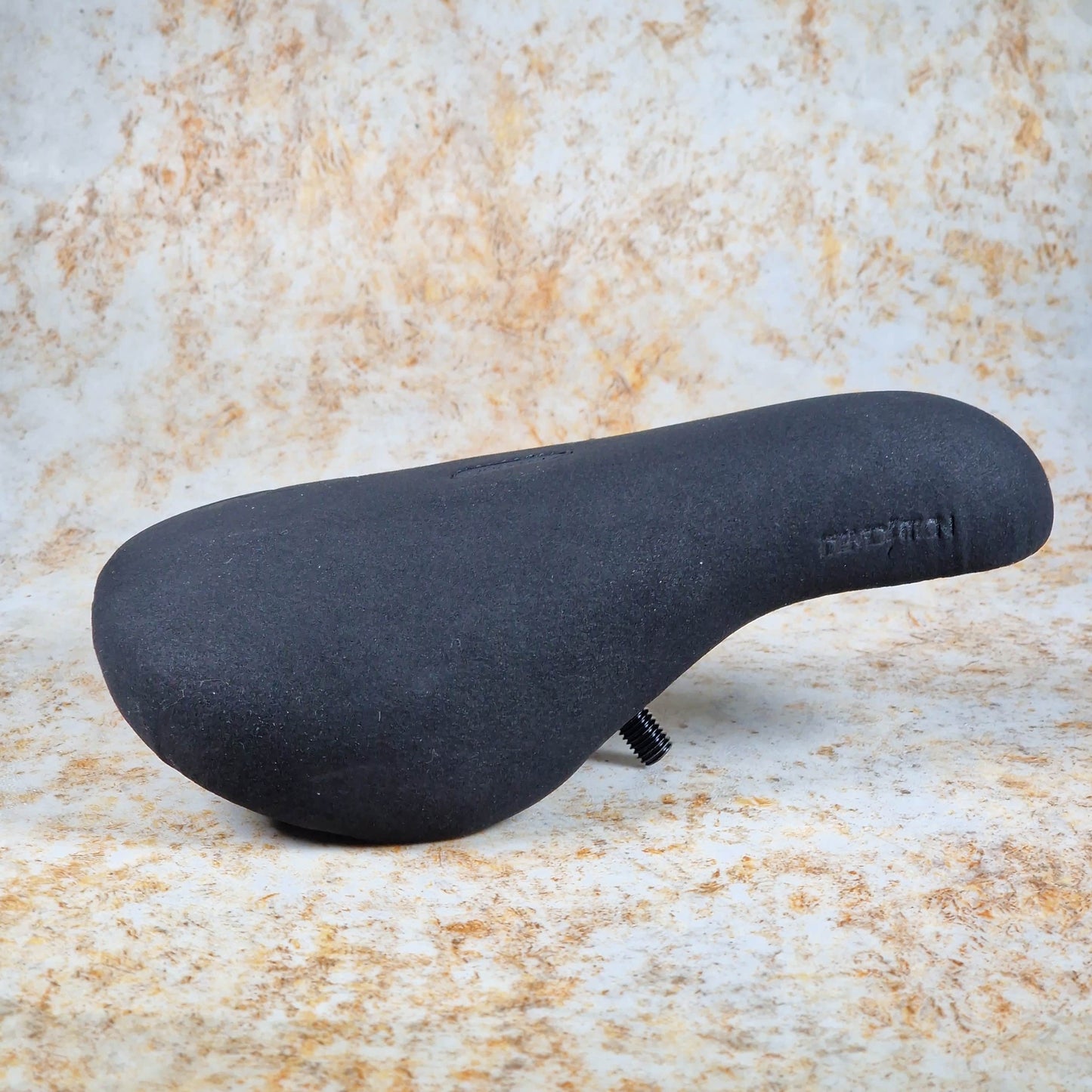 Demolition BMX BMX Parts Black / Fat Demolition Axes Embossed Pivotal Fat Seat