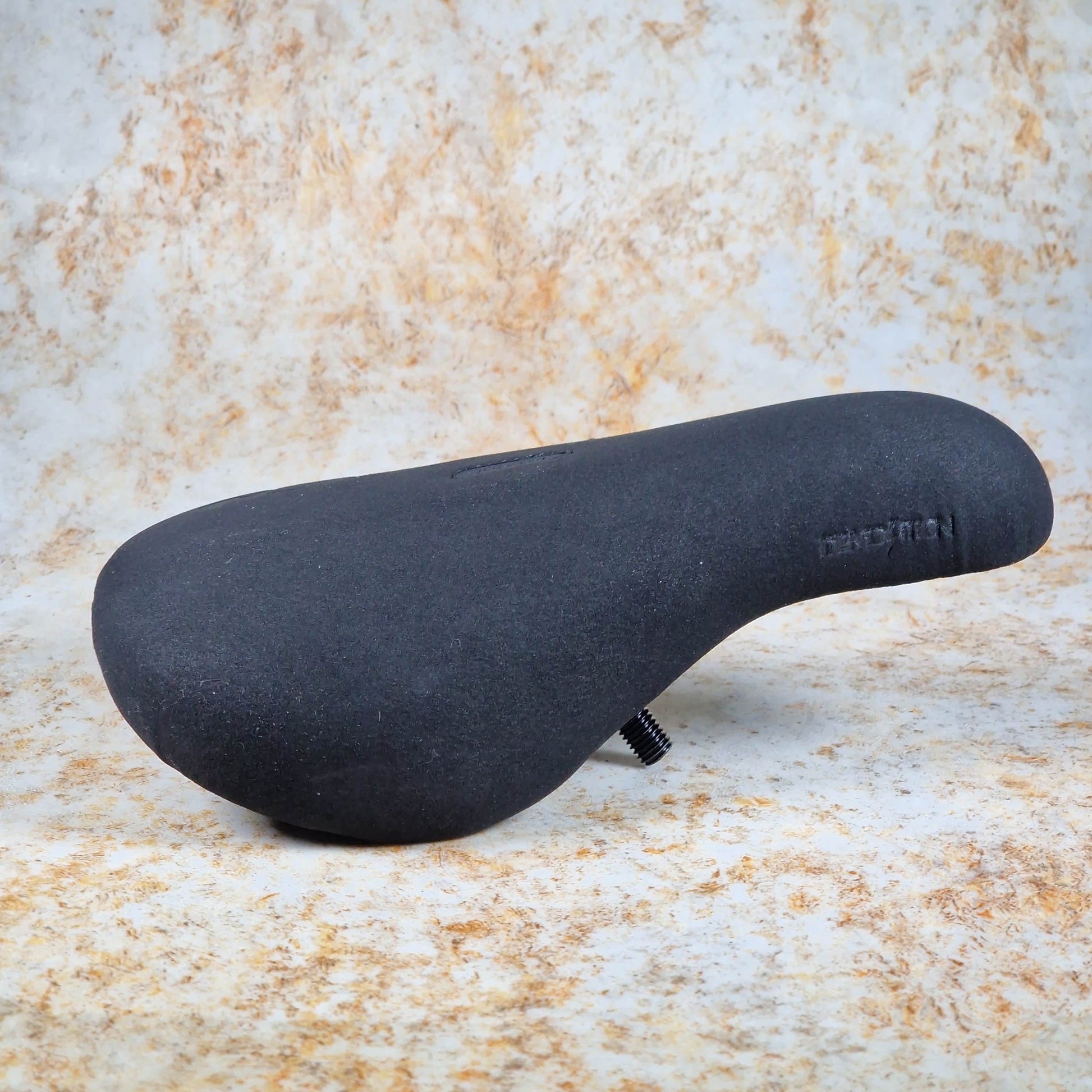 Demolition BMX BMX Parts Black / Fat Demolition Axes Embossed Pivotal Fat Seat