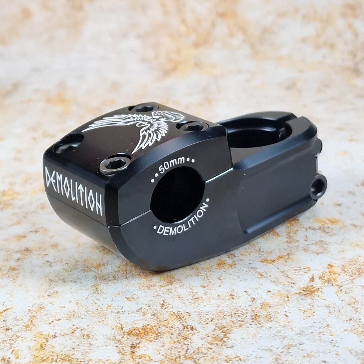 Demolition BMX BMX Parts Flat Black / 50mm Demolition Josh Dove Top Load Stem