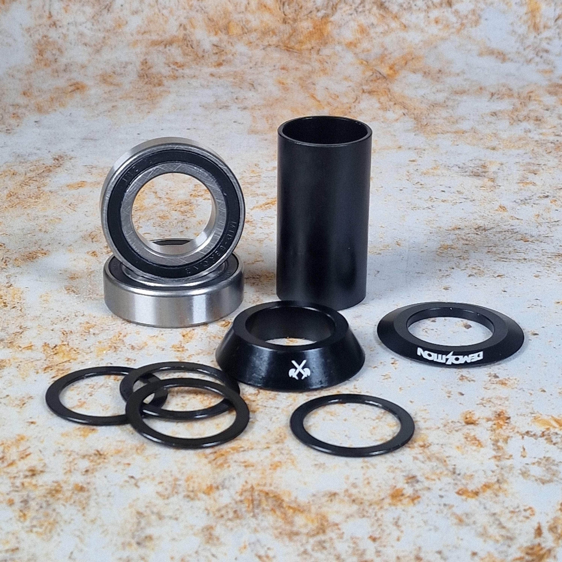 Demolition BMX BMX Parts 24mm / Black Demolition Mid Bottom Bracket