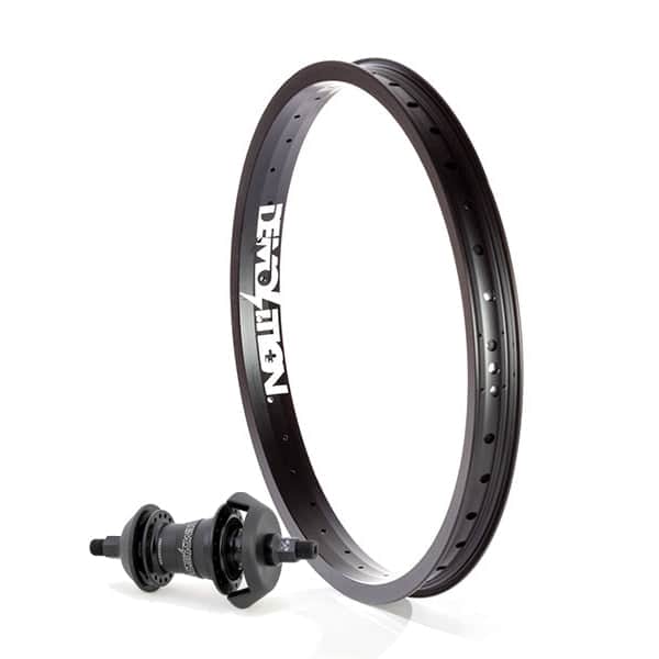 Demolition BMX BMX Parts Demolition Rotator V4  / Team Plus Rear Freecoaster Wheel Black