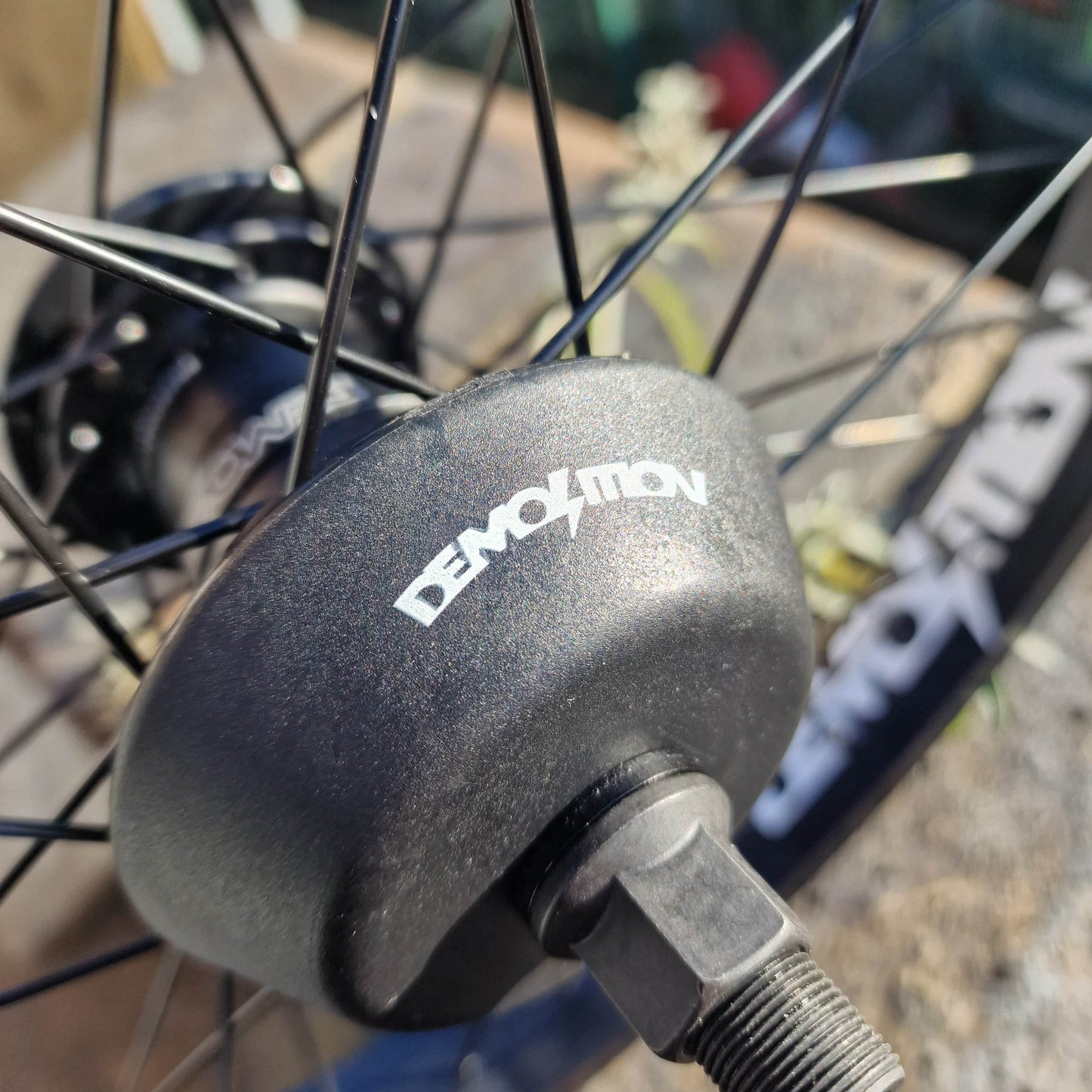 Demolition BMX BMX Parts Demolition Rotator V4  / Team Plus Rear Freecoaster Wheel Black