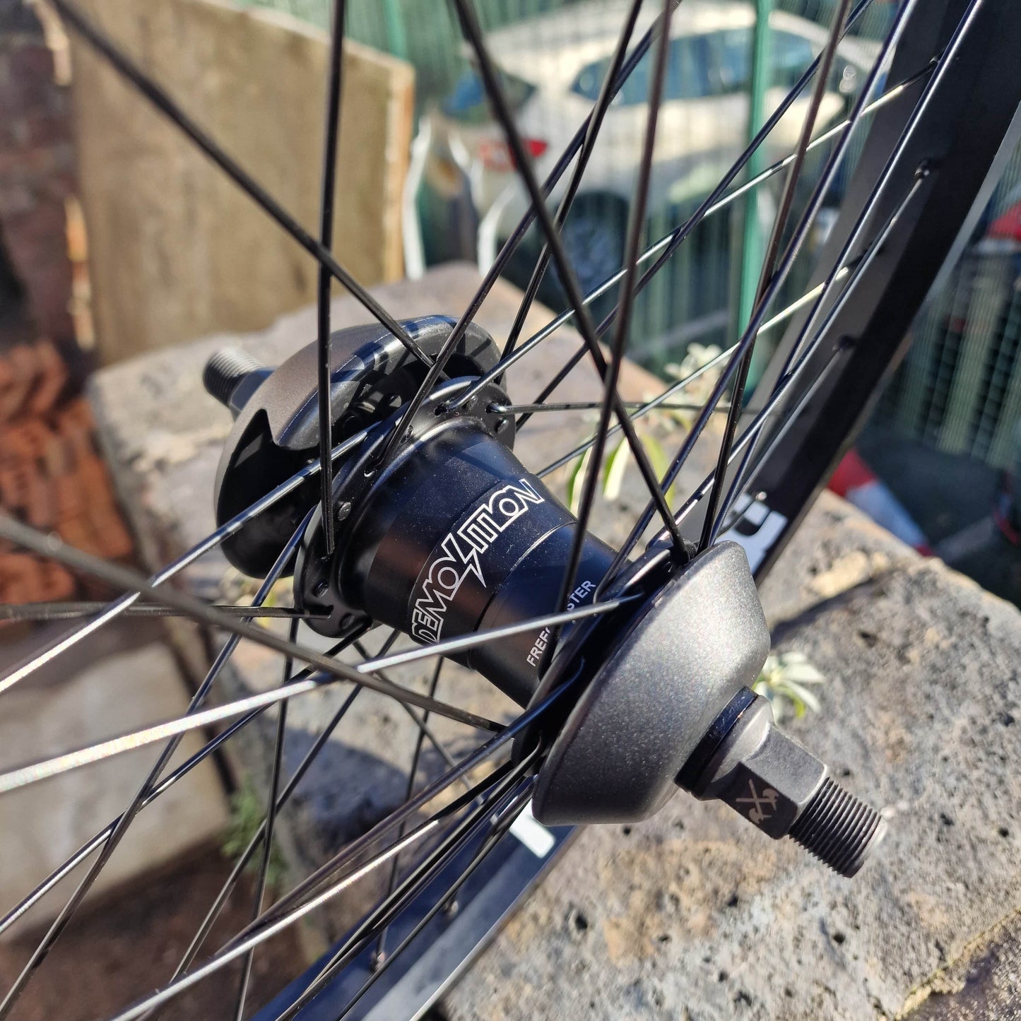 Demolition BMX BMX Parts Demolition Rotator V4  / Team Plus Rear Freecoaster Wheel Black