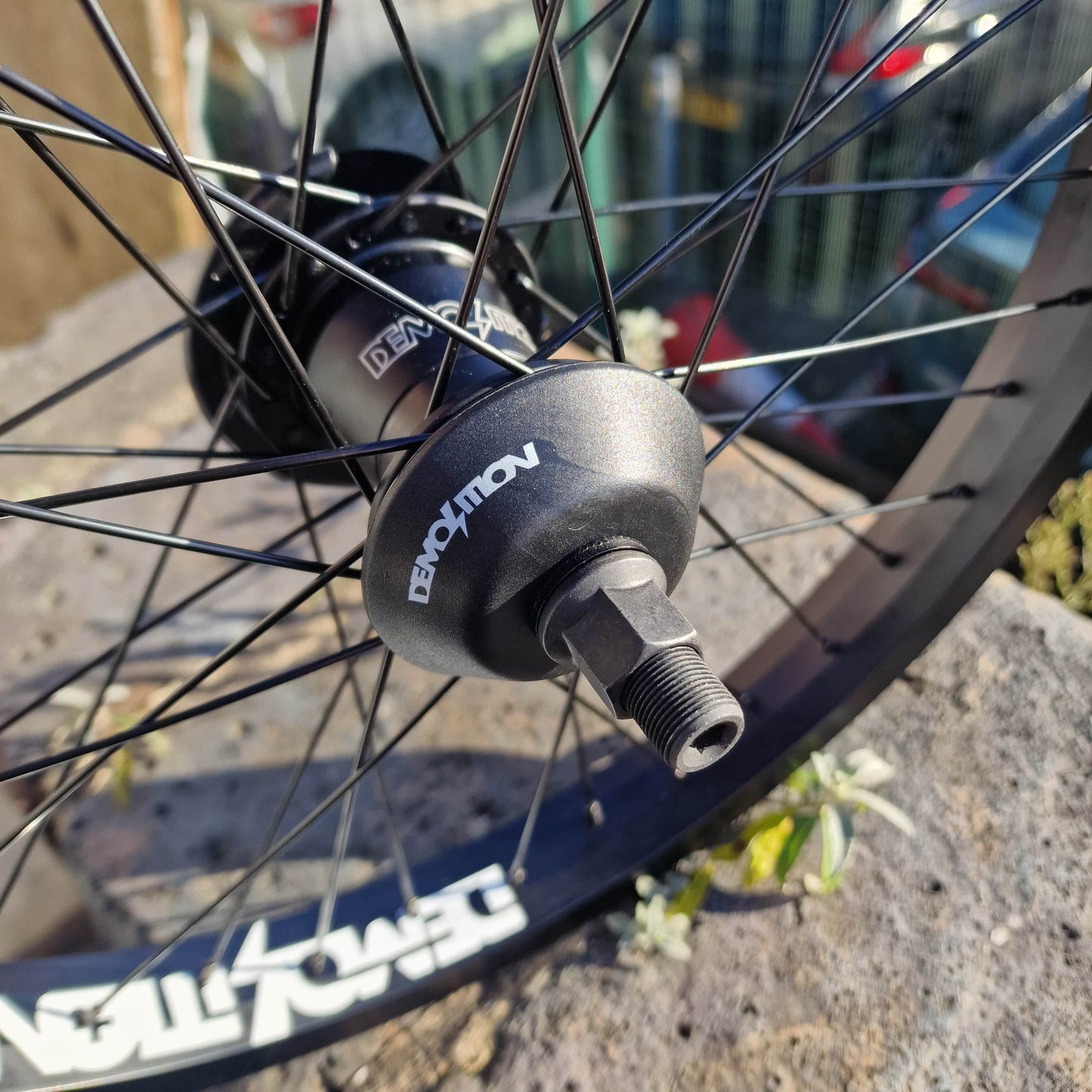 Demolition BMX BMX Parts Demolition Rotator V4  / Team Plus Rear Freecoaster Wheel Black