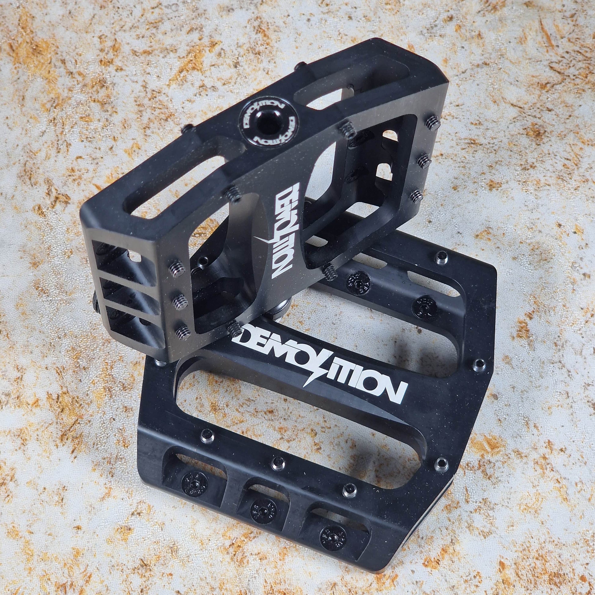 Demolition BMX BMX Parts 9/16" / Matte Black Demolition Trooper Alloy Pedals