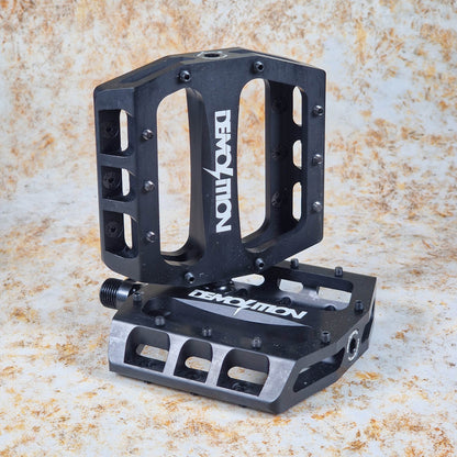 Demolition BMX BMX Parts 9/16" / Matte Black Demolition Trooper Alloy Pedals