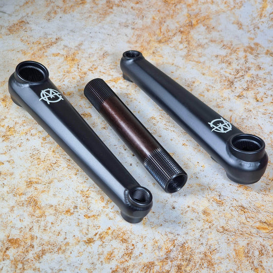 Demolition BMX BMX Parts Demolition x Markit Rig Cranks Black