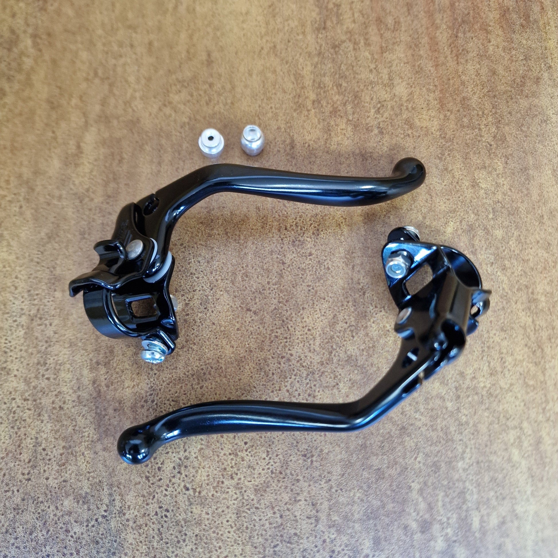 Leva Freno Doppia Per Bici Da Strada Retrò Leve Freno Per Manubrio Piegato Per Bicicletta A Scatto Fisso Maniglia Freno Per Bici Da Corsa Con Cavo Freno - Foto 10