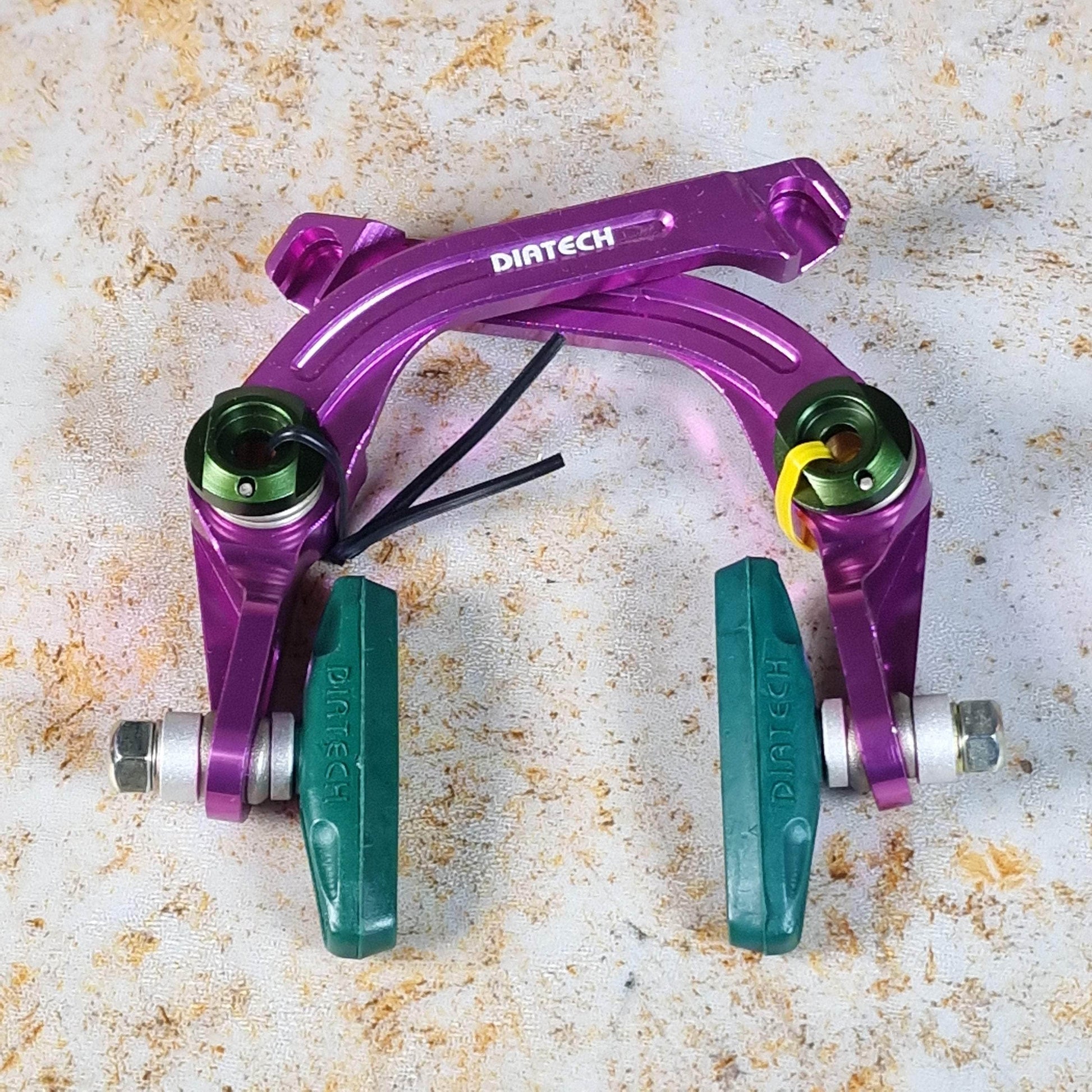 Dia-Compe BMX Parts Purple Dia-Compe AD-999 Box Angled CNC Machined U-Brake