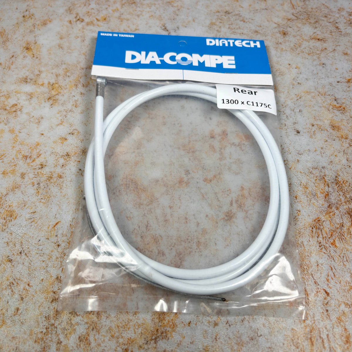 Dia-Compe BMX Parts White / Rear Dia-Compe BRS Brake Cable White
