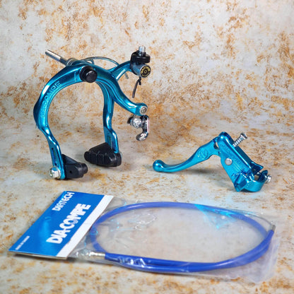 Dia-Compe Old School BMX Blue / 883QR / LH Tech III Dia-Compe Complete Old School Brake Kit Rear