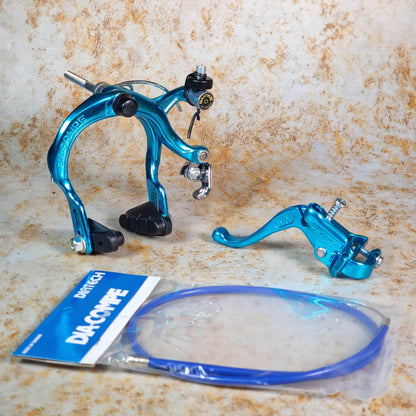 Dia-Compe Old School BMX Blue / 883QR / LH Tech IV Dia-Compe Complete Old School Brake Kit Rear