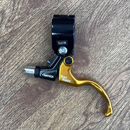 Dia-Compe BMX Parts Black/Gold Dia-Compe Dirt Harry Tech-99 Brake Lever Left