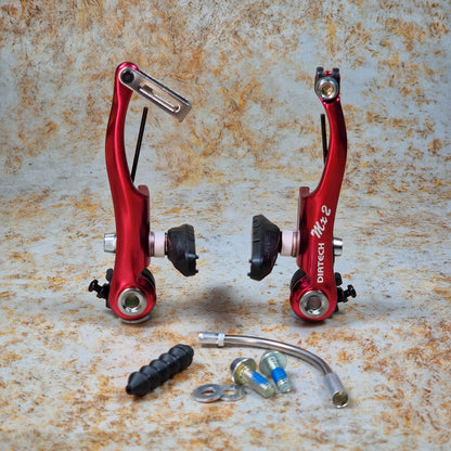 Dia-Compe BMX Racing Red / Front Dia-Compe MX-2 V-Brake