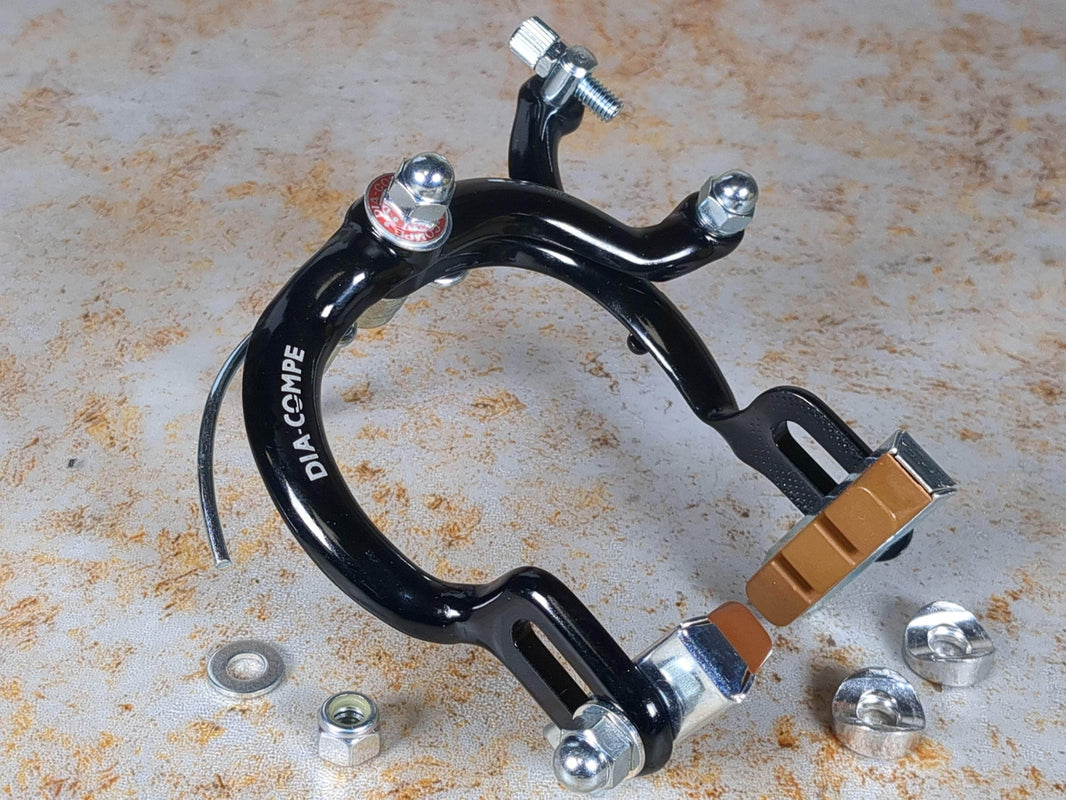 Kit De Freins BMX Old School Complet Dia-Compe MX890/Tech-4 - Noir, Avant Et Arrière, Pour BMX Vintage