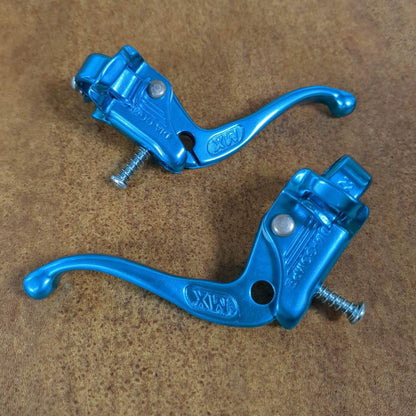 Dia-Compe Old School BMX Blue Dia-Compe Tech-IV Brake Levers Pair