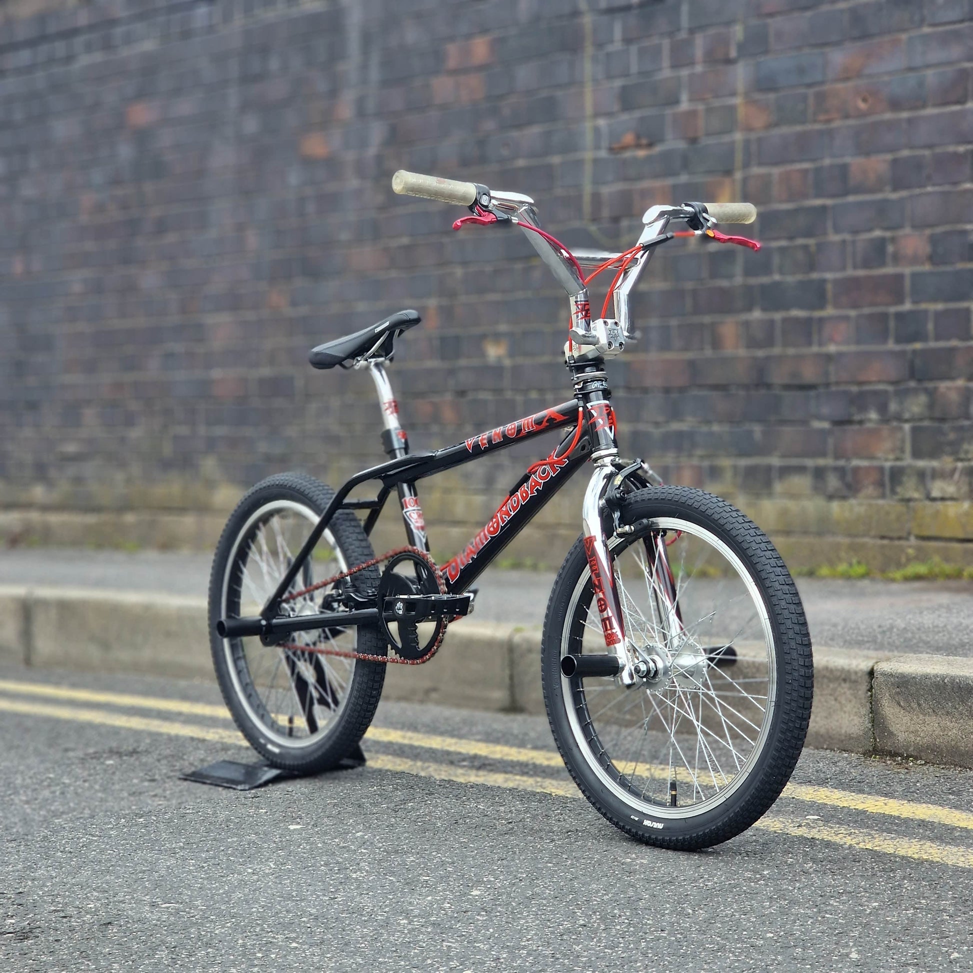 Diamond Back Old School BMX Bikes Black/Red Diamond 1998 Venom Bike Black/Red Previously Owned