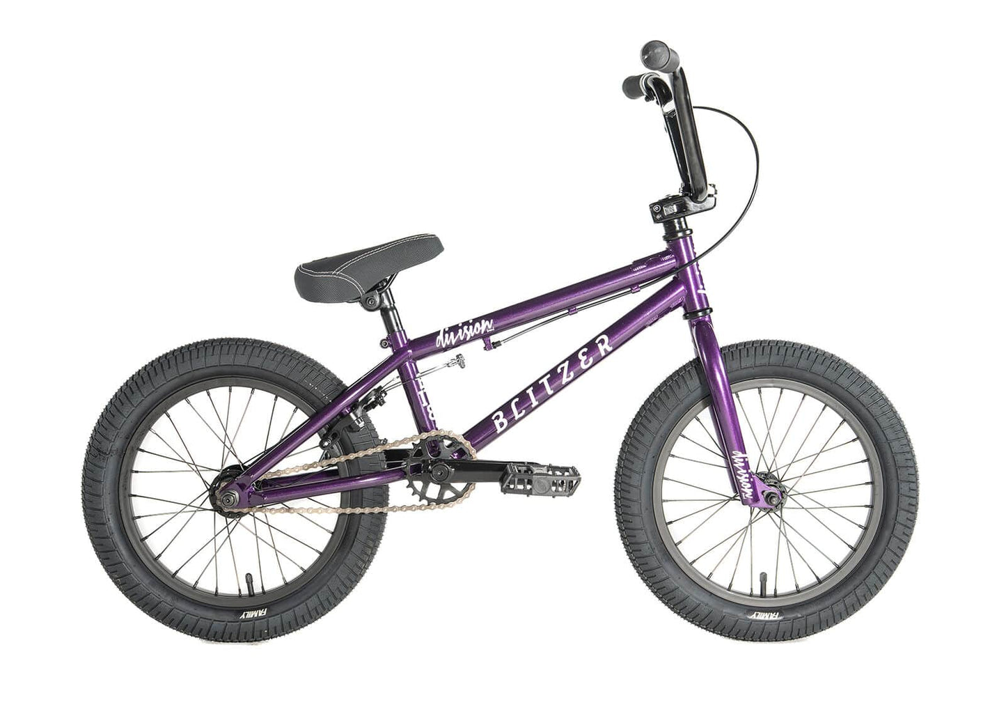 Division BMX Bikes Division Blitzer 16 Inch Bike Metal Purple
